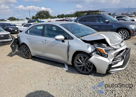 2025 Toyota Corolla Se из США, поврежденный, VIN 5YFS4MCE7SP242059